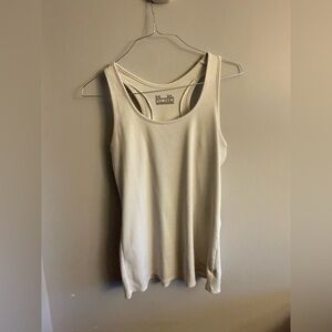 Under Armour Women's Cream ribbedTank Top